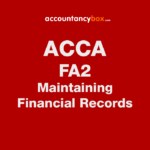 FA2 Workbook Maintaining Financial Records | ACCA