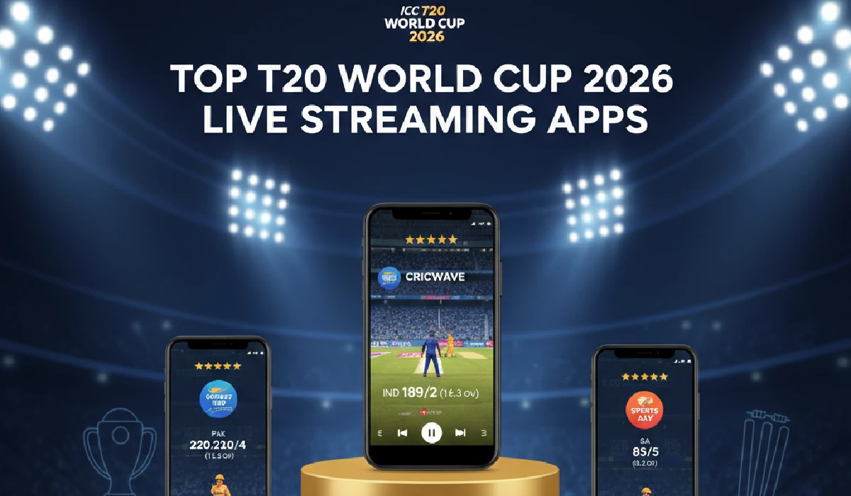Ranked list of best T20 World Cup 2026 live streaming apps with ratings and reviews